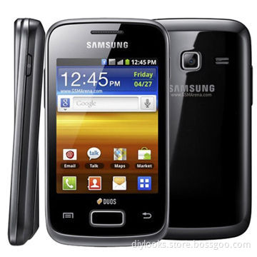 Refurbished Original Samsung Galaxy Y Duos/S6102 Smartphone (Black)